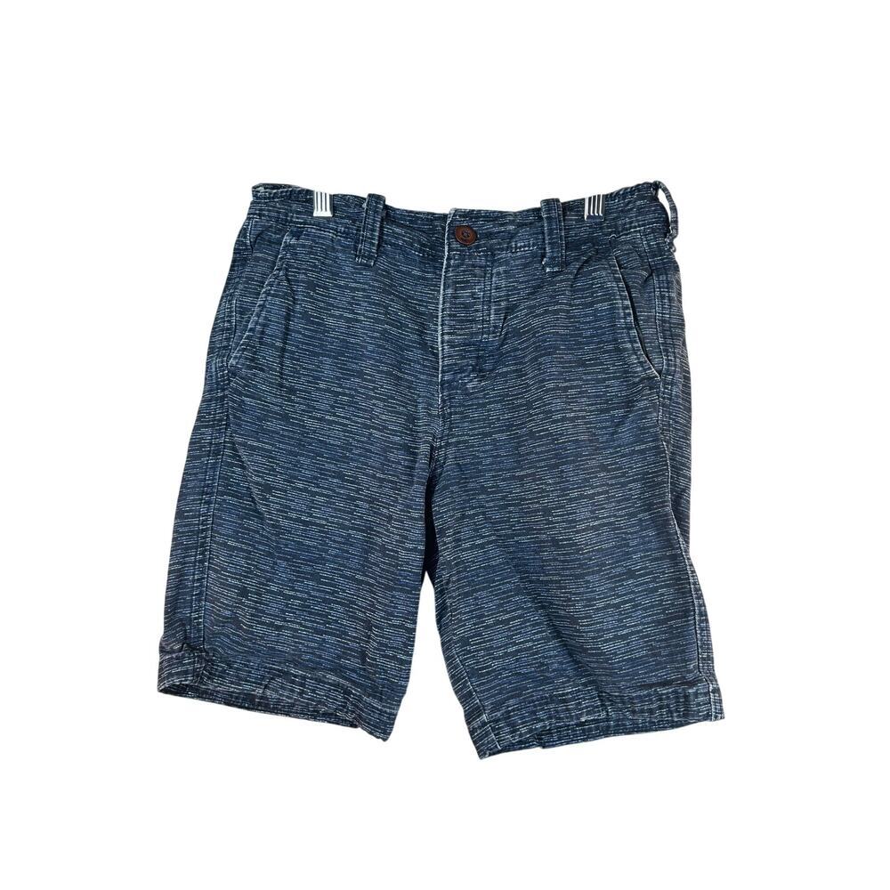 HOLLISTER Men’s Blue Button Fly Shorts / Size: 28